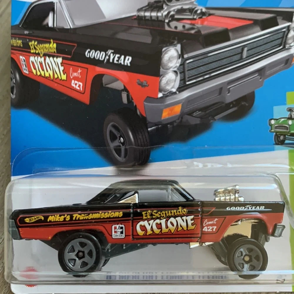 Hot Wheels Car 1965 Mercury Comet Cyclone 60s 1960s Gasser Hotwheels New Diecast